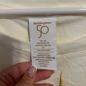 DISNEY 50th ANNIVERSARY SHIRT NWT